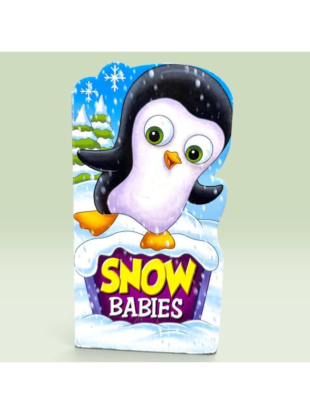 Snow Babies Winter Board Book Baby Animals Penguin Bunny